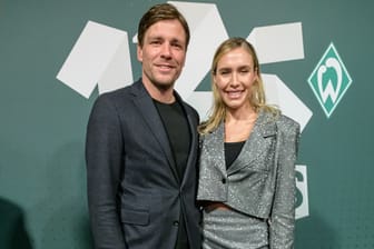 Alena Gerber und Clemens Fritz: Das Model zeigt sich nur selten ganz privat.