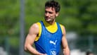 Mats Hummels im BVB-Training: Der langjährige Nationalspieler wird bei der EM fehlen.