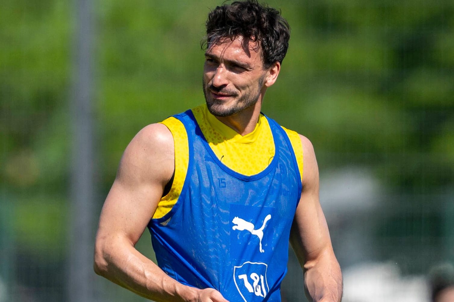 Mats Hummels im BVB-Training: Der langjährige Nationalspieler wird bei der EM fehlen.