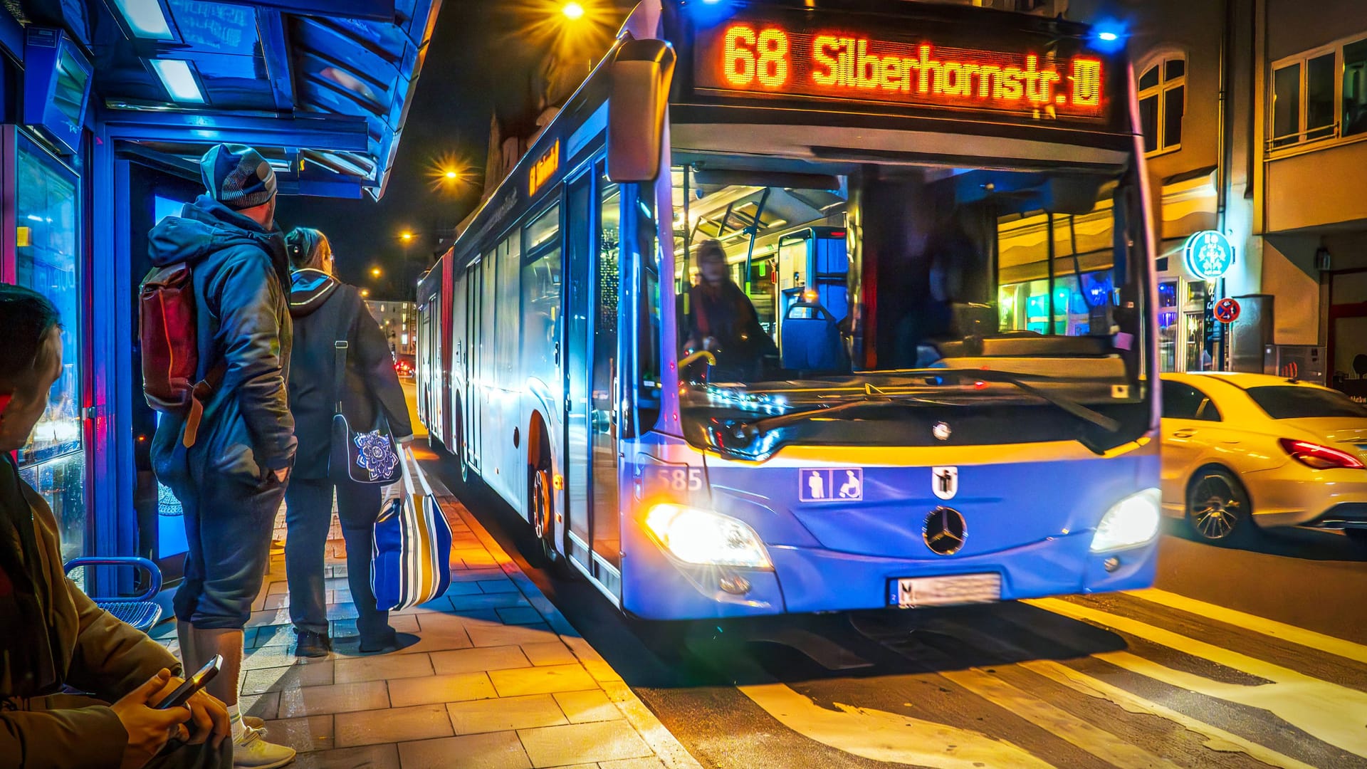 Ein Bus der MVG in München: Die Besitzerin der Tasche war schnell ermittelt.