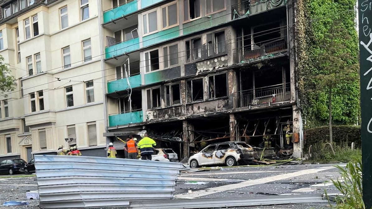 Düsseldorf: Kiosk explodiert – drei Menschen tot, zwei in Lebensgefahr