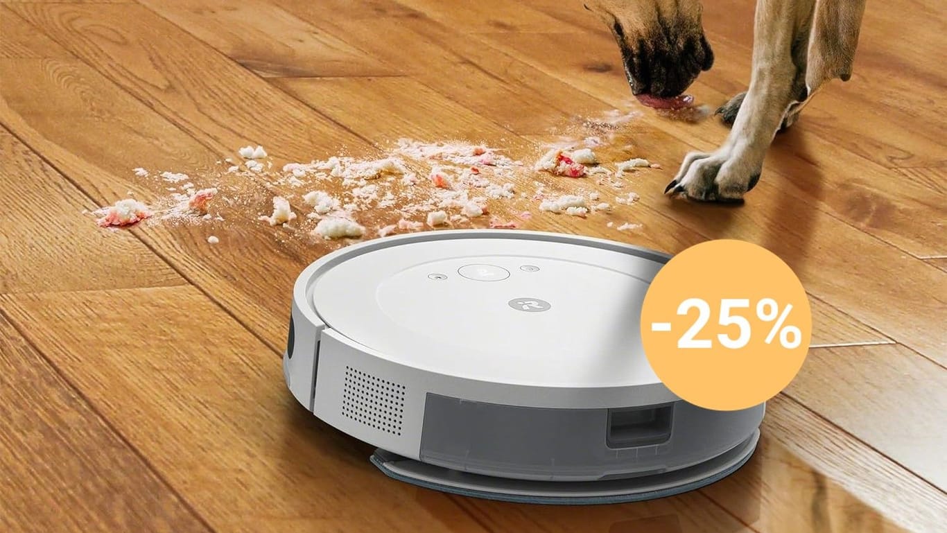 Der leistungsstarke Saug- und Wischroboter Roomba Combo von iRobot ist heute bei Amazon rekordgünstig im Angebot.