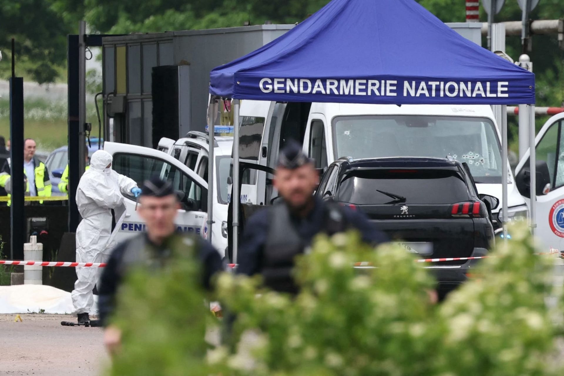 Überfall auf Gefangenentransport in Frankreich