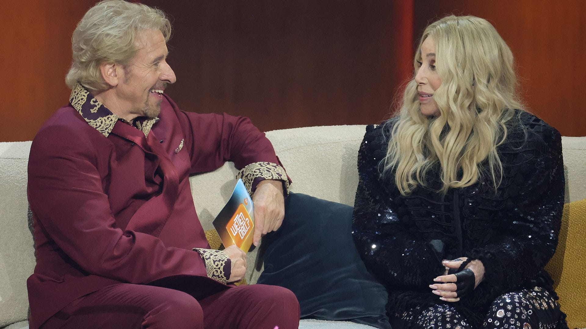 Thomas Gottschalk und Cher: 2023 war die Musikerin wieder zu Gast in der ZDF-Show des Entertainers.