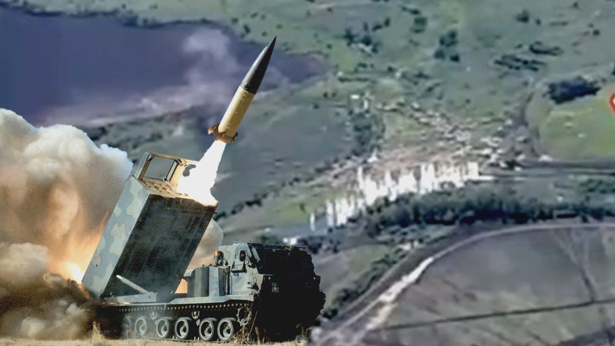 Ukraine greift russische Stellung mit ATACMS und Streumunition an | Video