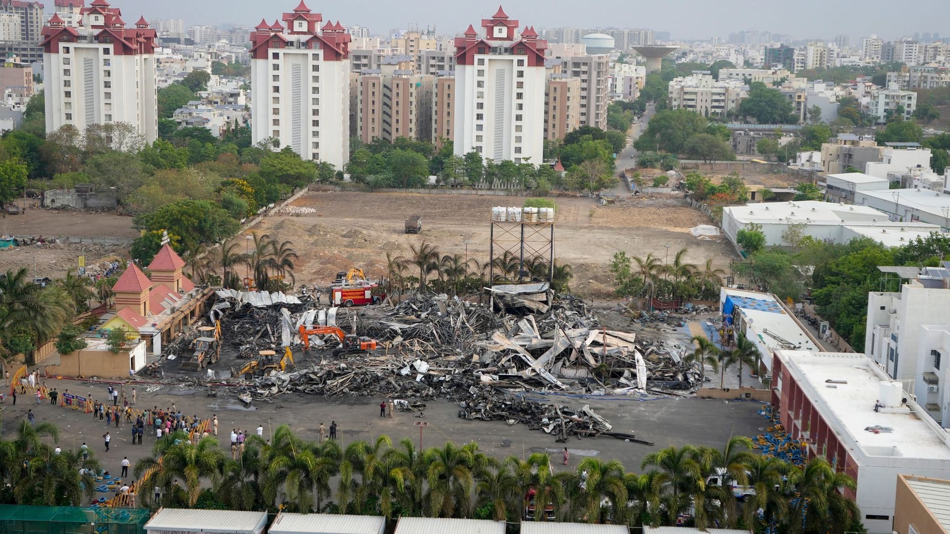 Großbrand in Indien