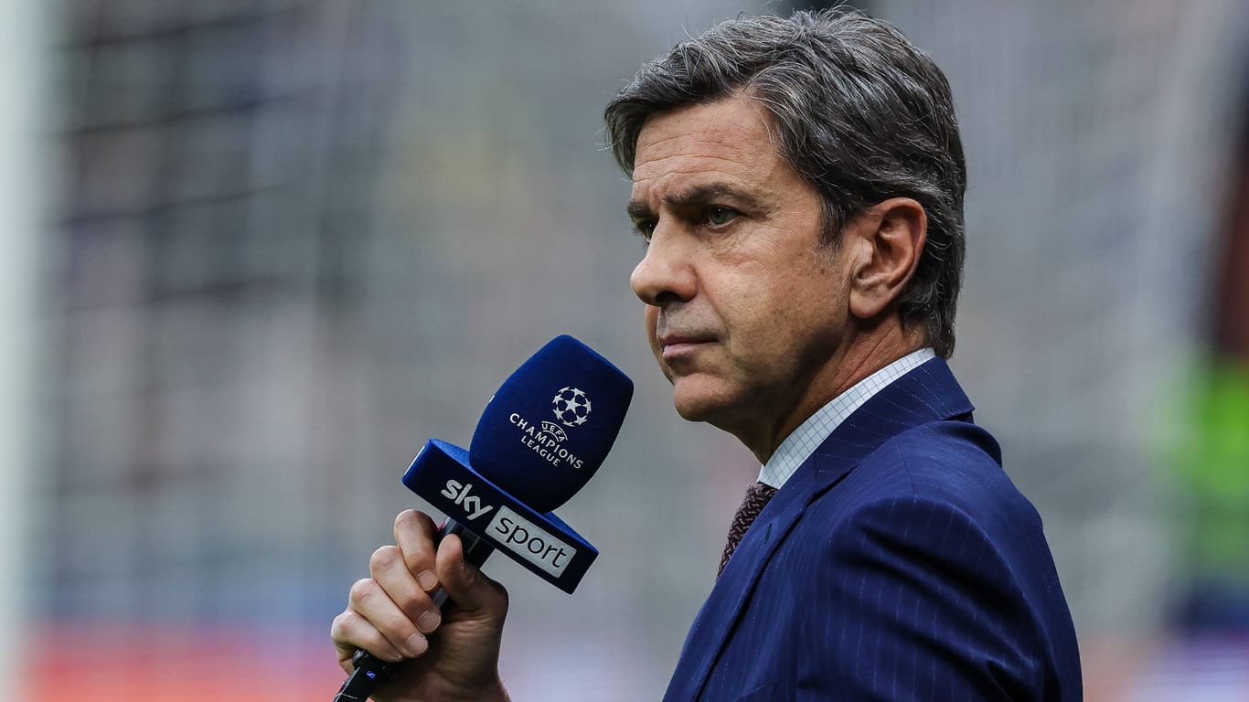 Alessandro Costacurta: Der langjährige Innenverteidiger der AC Mailand ist aktuell als TV-Experte im Einsatz.