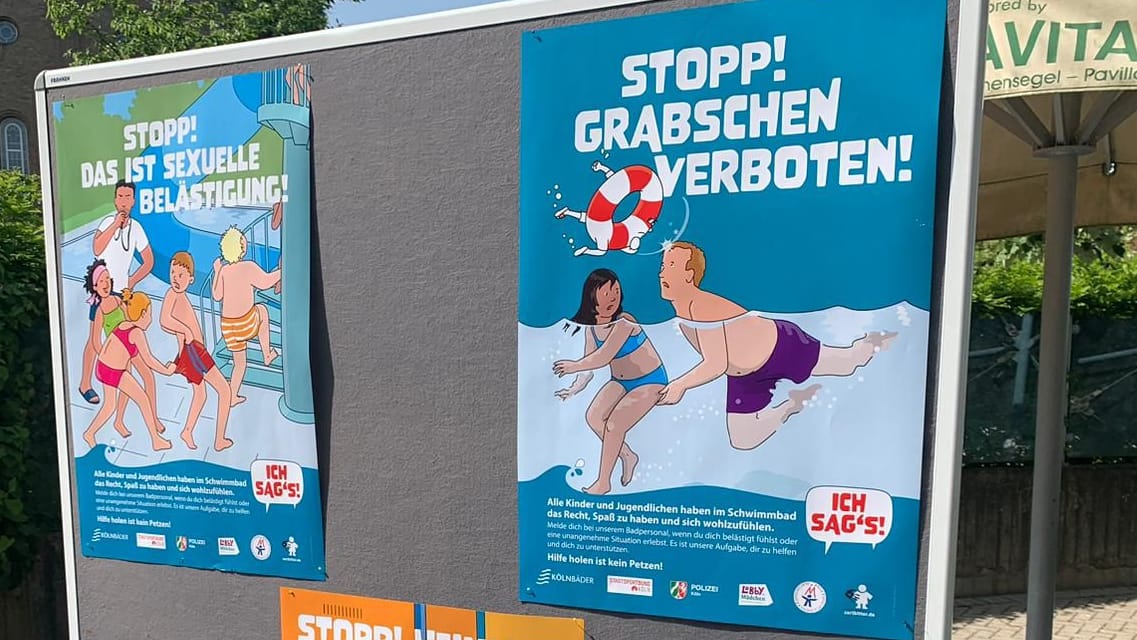 Plakate der vorgestellten Kampagne.