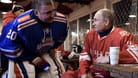 Putin und Djumin (l.) bei einem Eishockeyspiel im Jahr 2017 in Moskau.