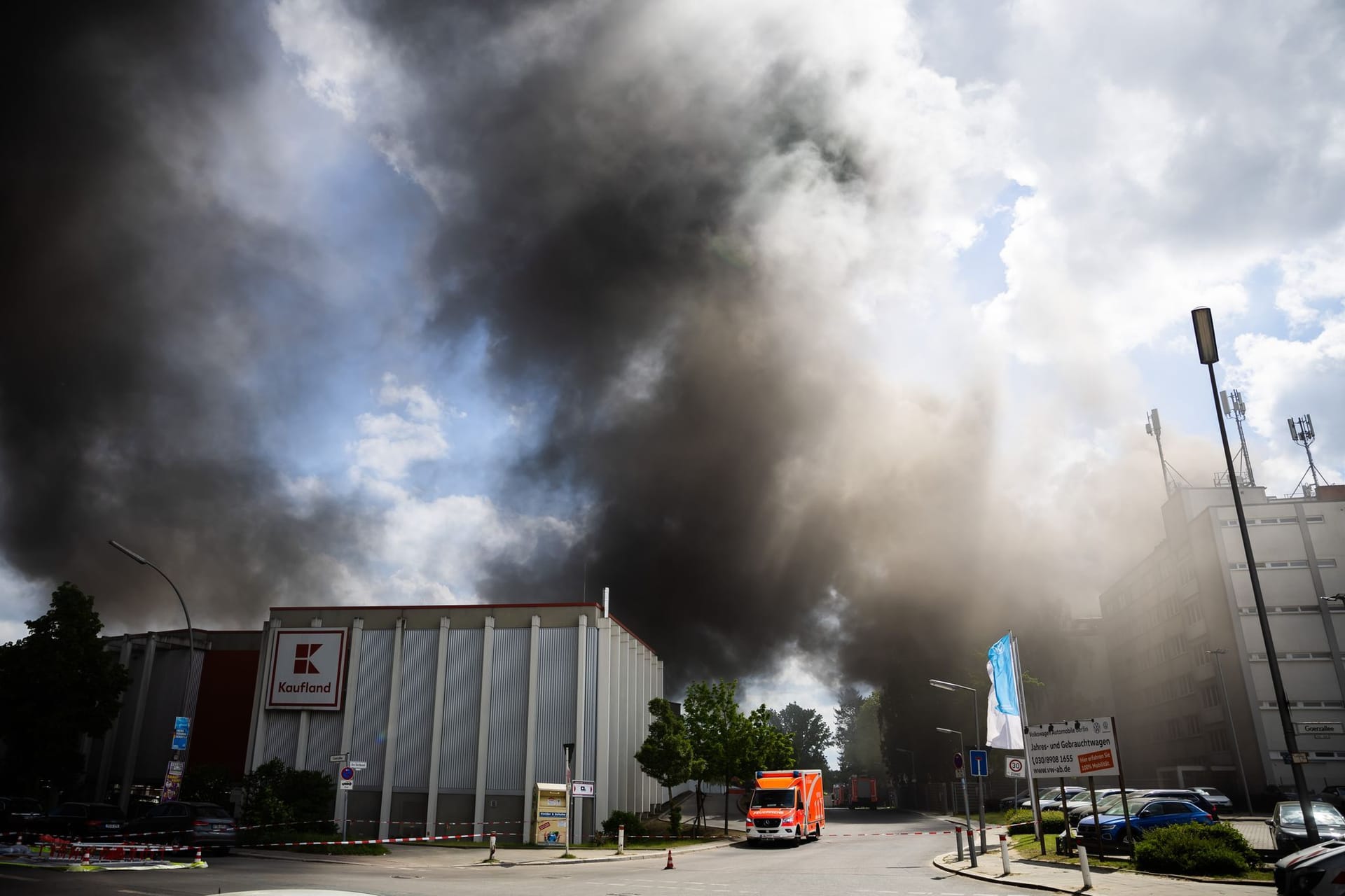 Brand in Berlin-Lichterfelde