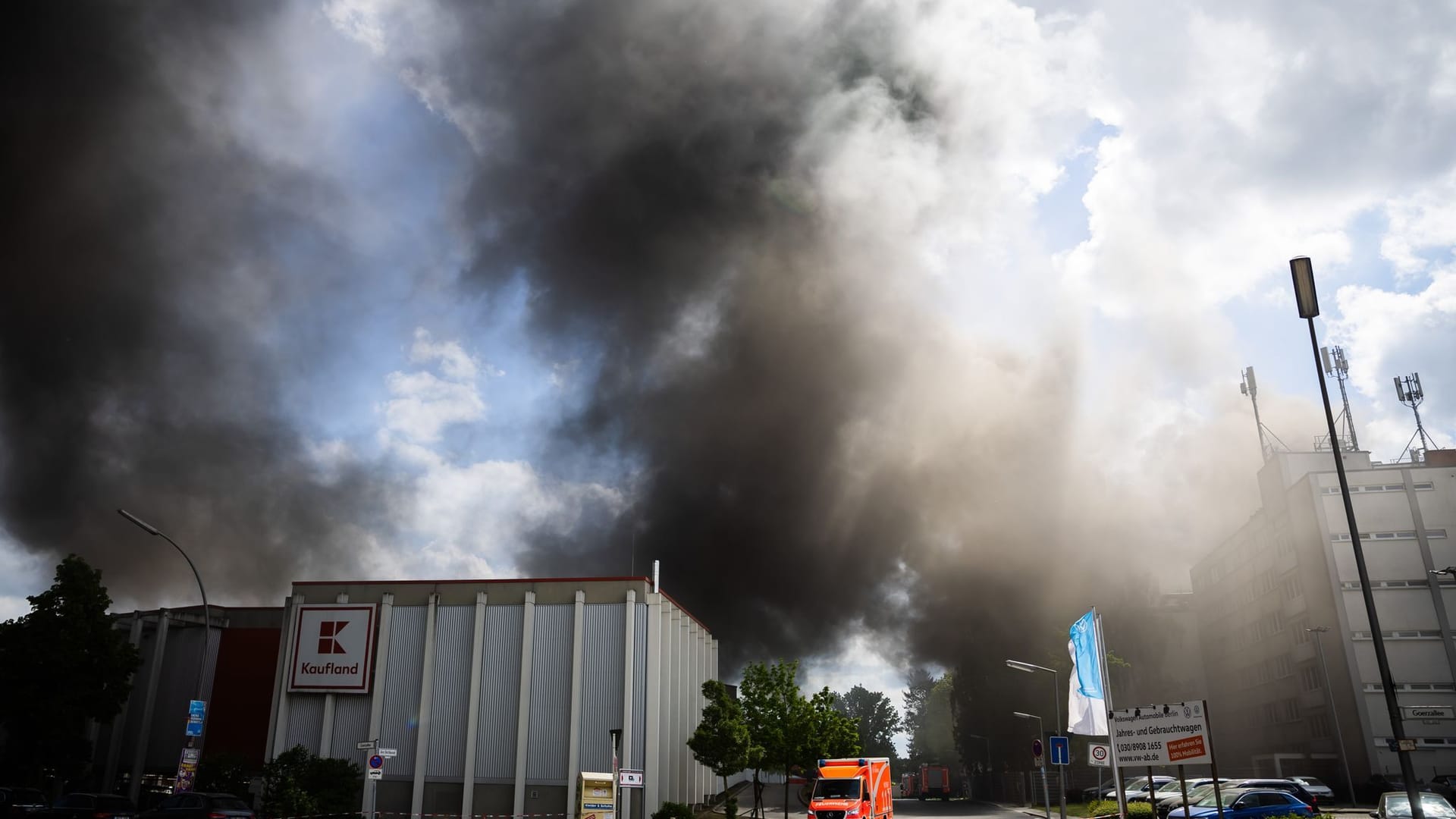 Brand in Berlin-Lichterfelde