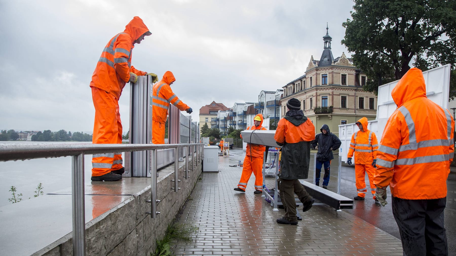 Storms in Germany: Ingolstadt area reaches reporting degree 3