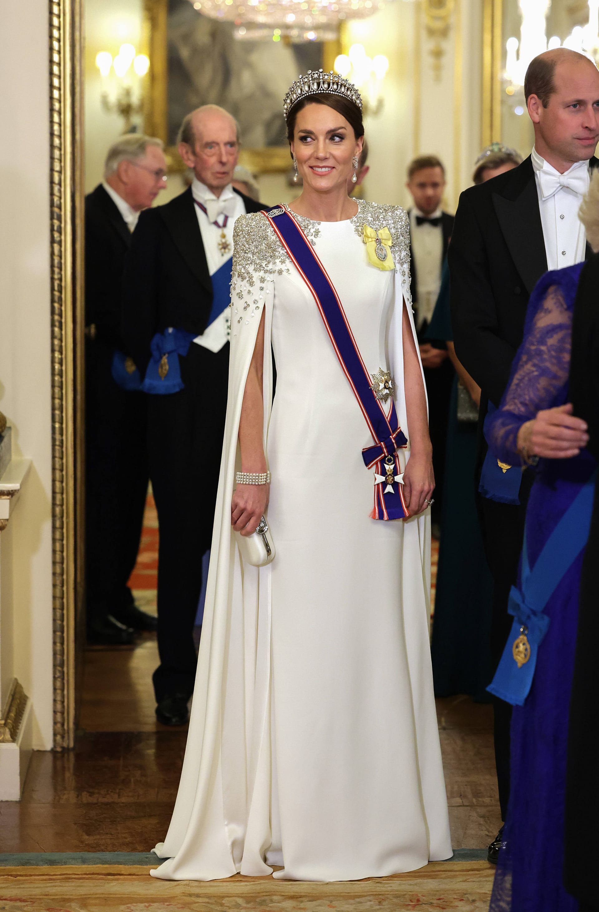 Dieser Look von Prinzessin Kate diente als Vorlage für das Porträt.