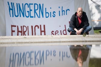 Wolfgang Metzeler-Kick (Archivbild): Der Klimaaktivist befindet sich seit fast drei Monaten im Hungerstreik.