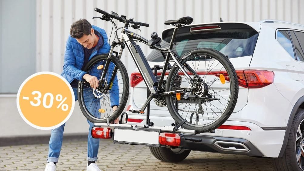 Heute bei Lidl: Eufab Fahrradträger für unter 250 Euro im Angebot