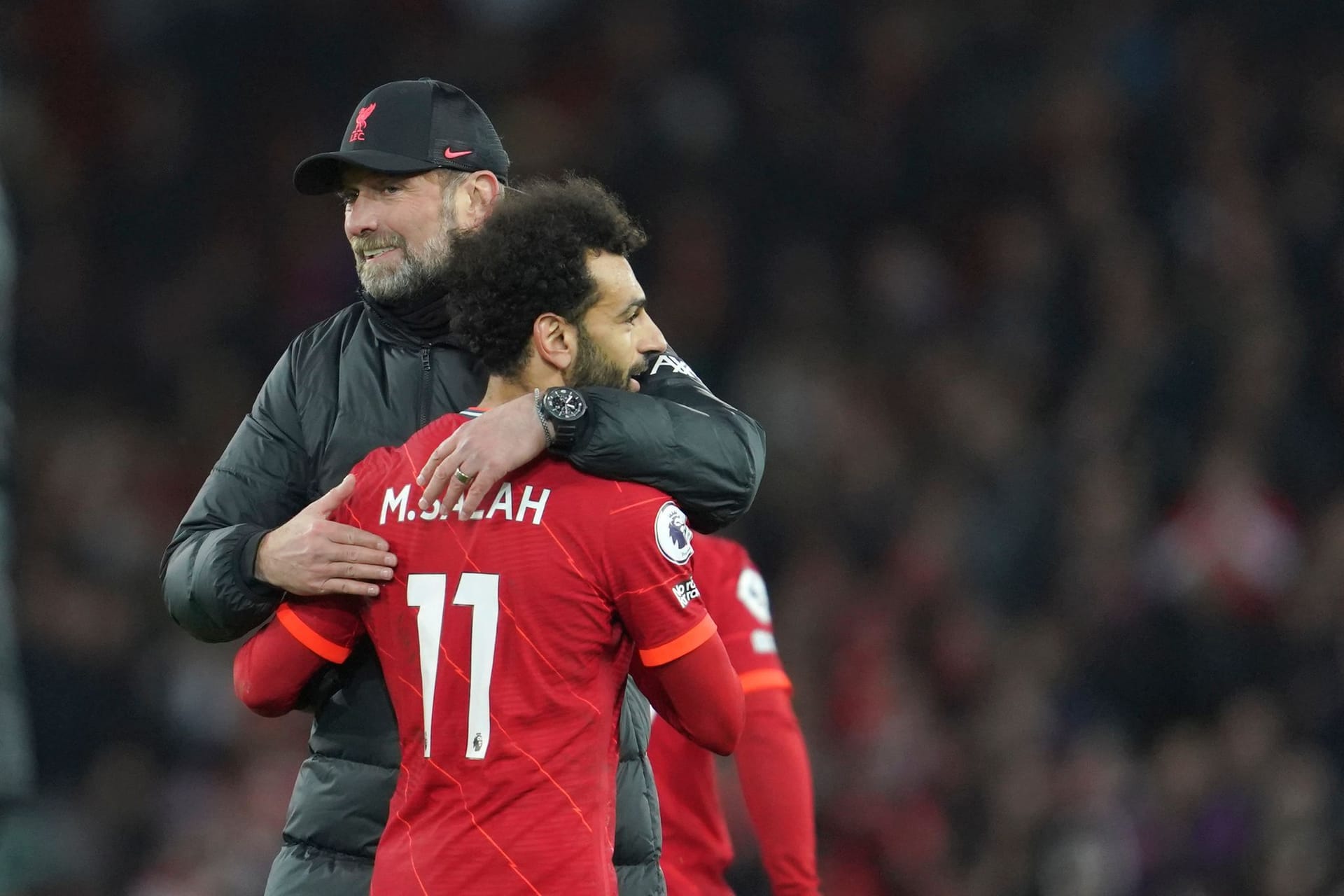 Jürgen Klopp und Mohamed Salah