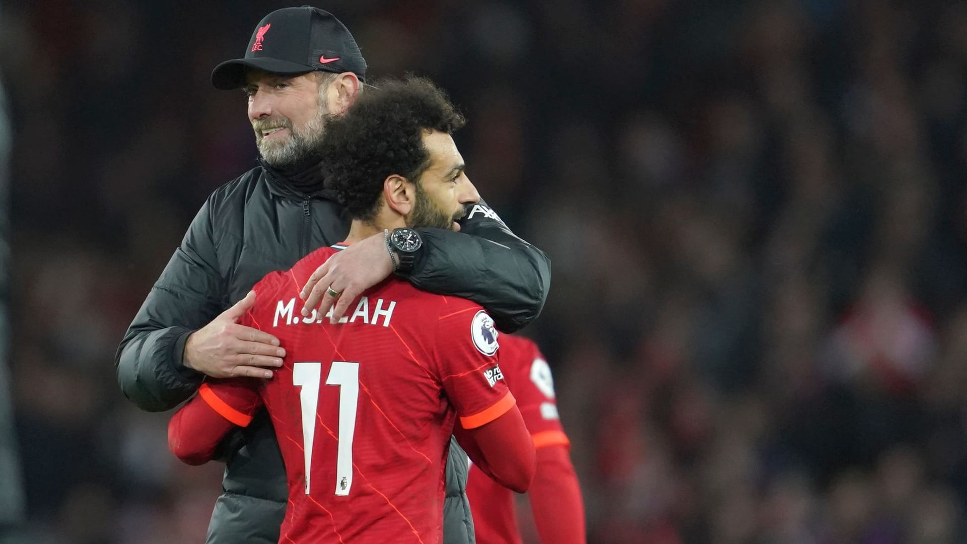 Jürgen Klopp und Mohamed Salah