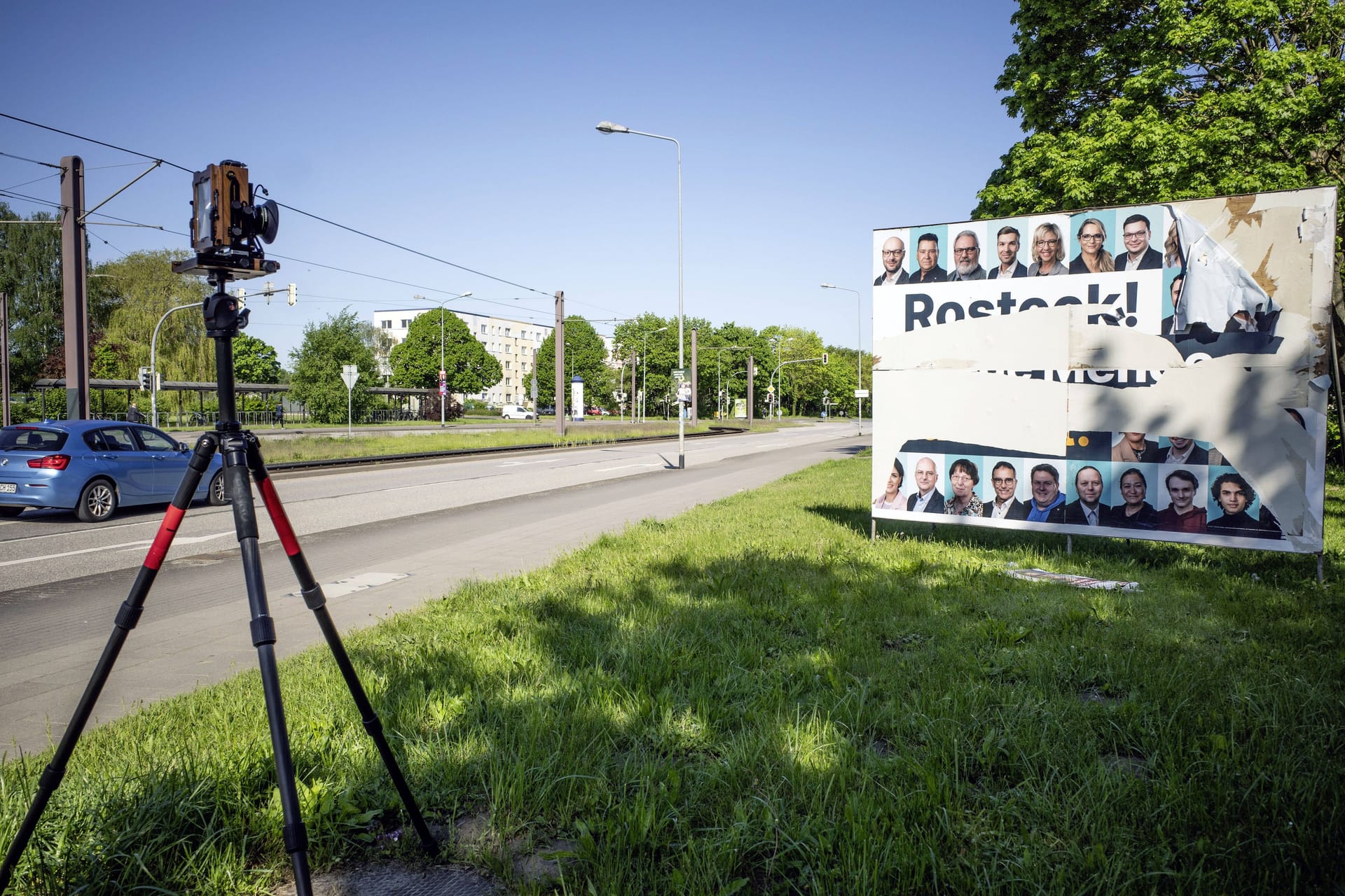 Wie hier in Rostock werden vielerorts auch Wahlplakate zerstört.