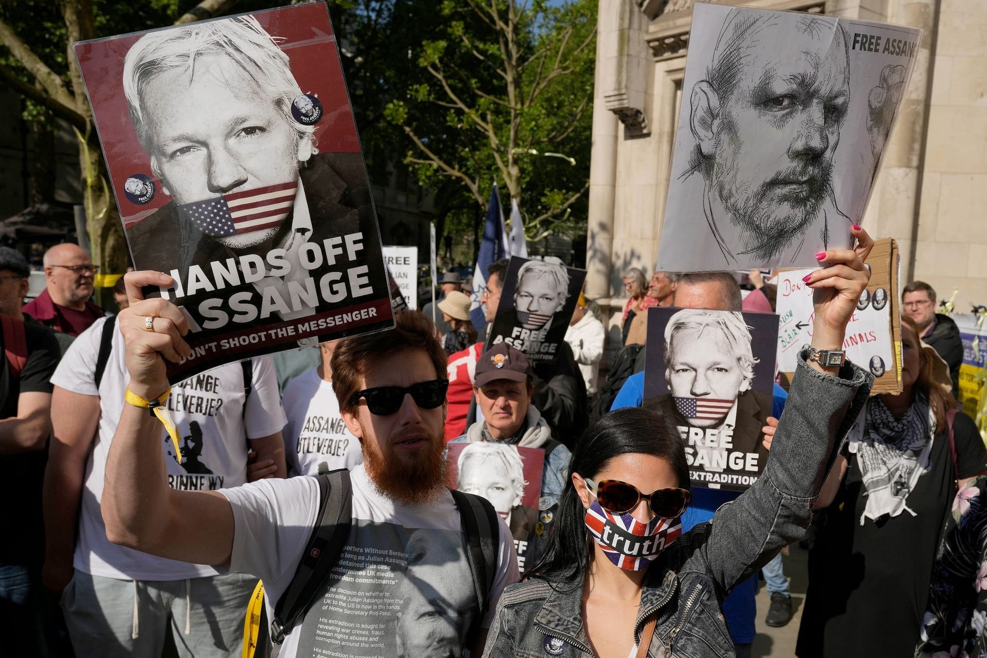 Anhörung von Julian Assange in London