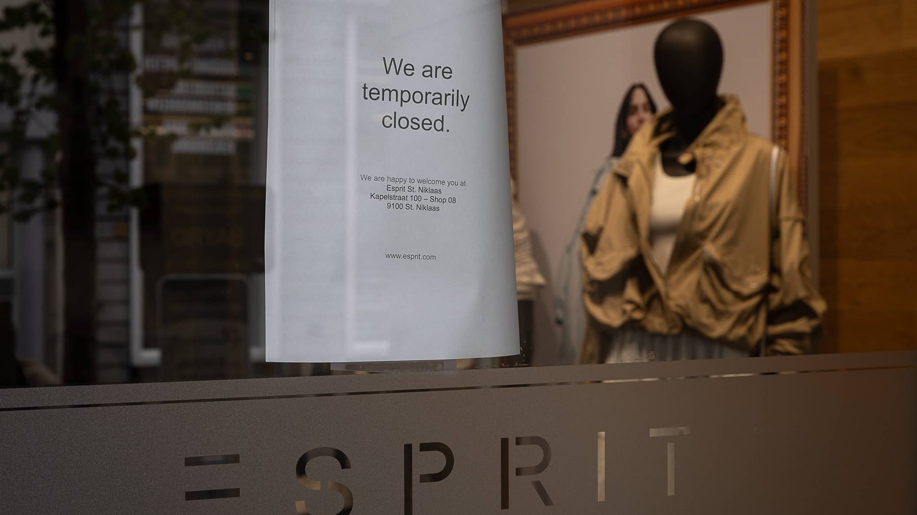 1.500 puestos de trabajo afectados: la marca tradicional Esprit quiebra