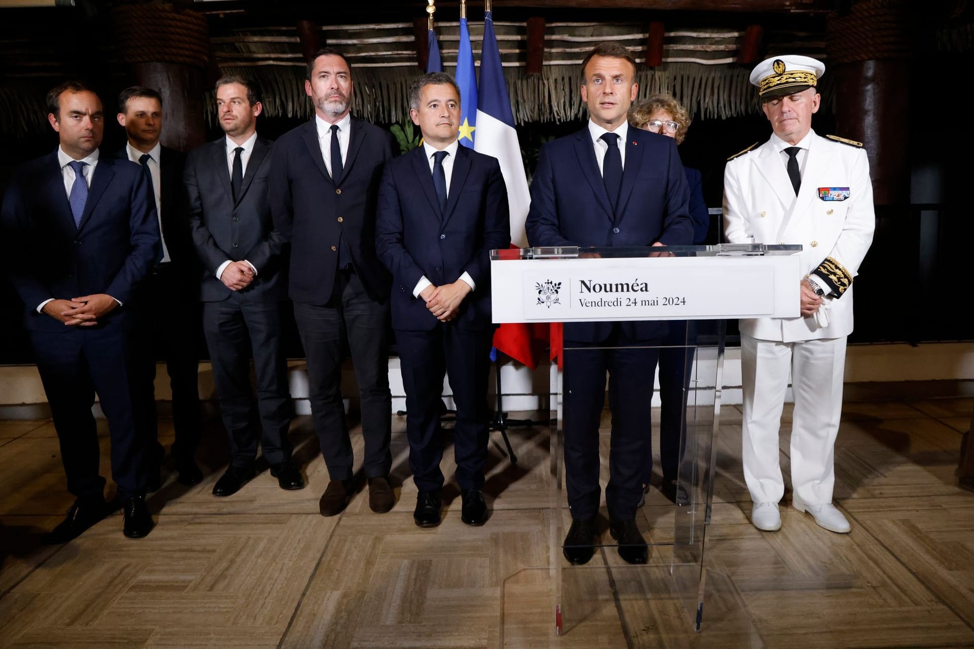 Macron in Neukaledonien