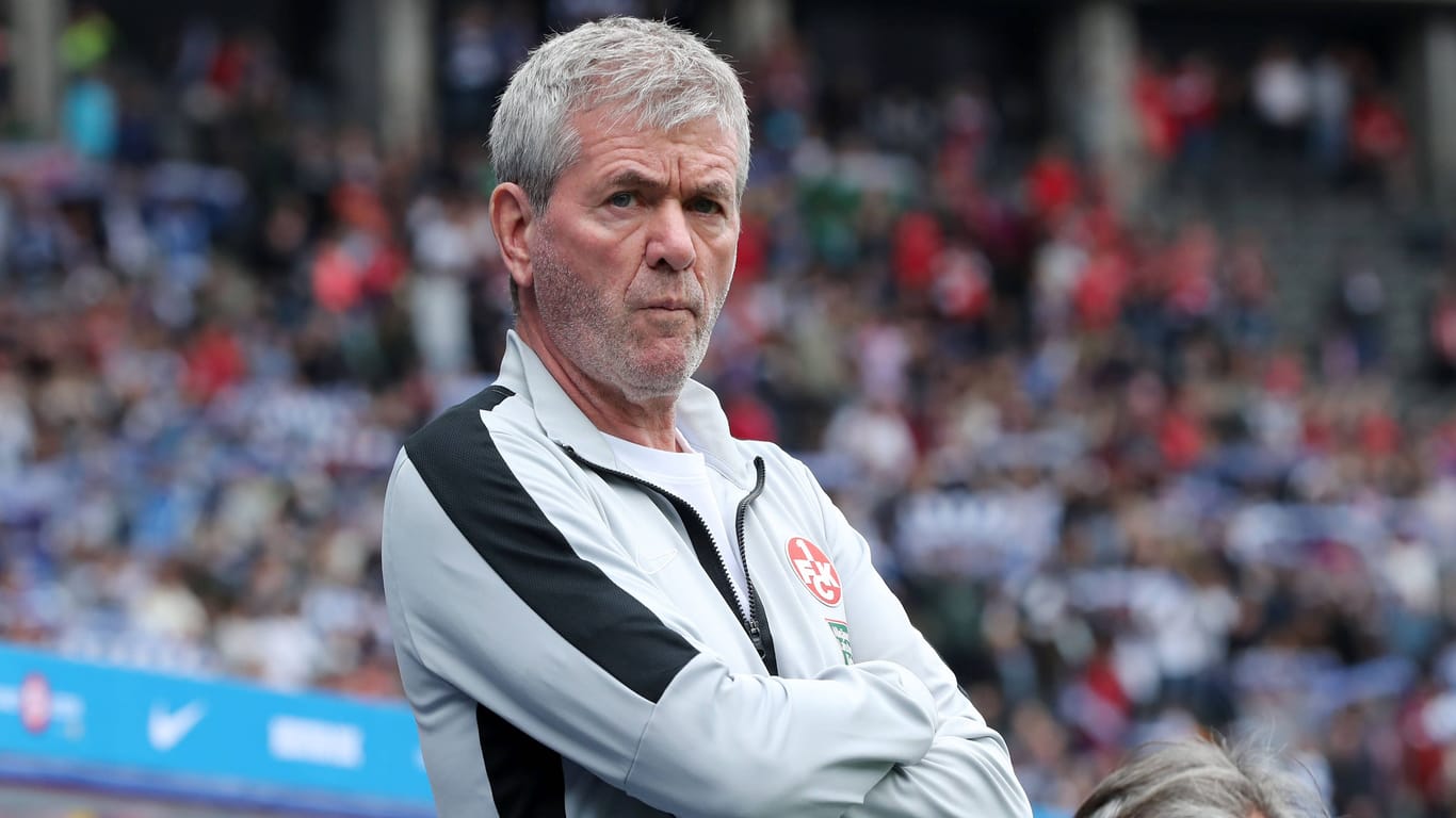 Lautern-Trainer Friedhelm Funkel: Verdirbt er Leverkusen das nächste Endspiel?