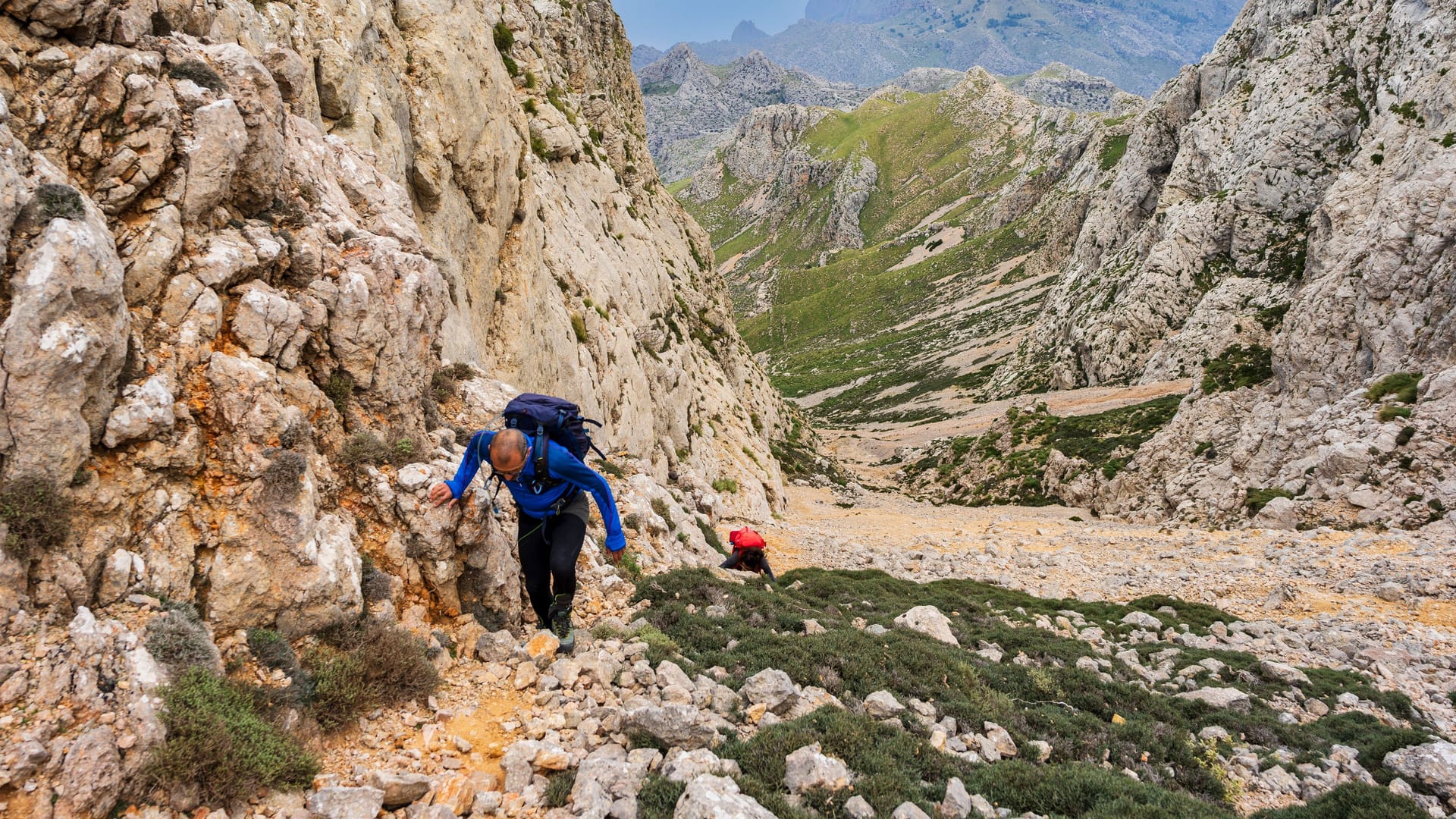 Wandern in Tramuntana auf Mallorca (Archivbild): Hier wurde die Leiche eines deutschen Wanderers gefunden.