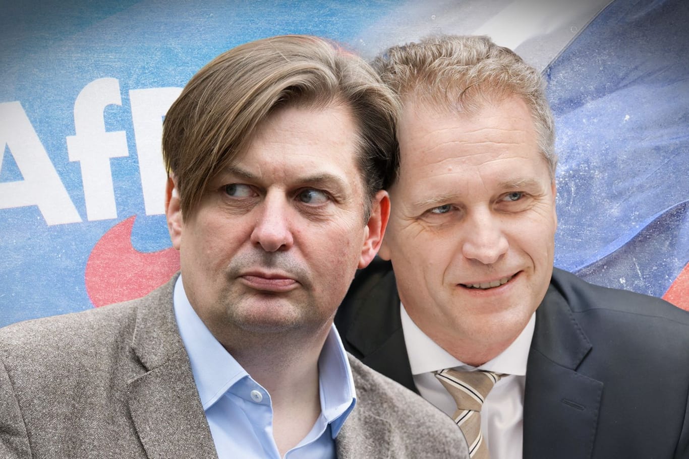 Die AfD-Listenkandidaten 1 und 2 für die Europawahl: Sie stehen im Zentrum der Spionage- und Schmiergeldaffäre, die nun auch Parteifreunde betrifft.