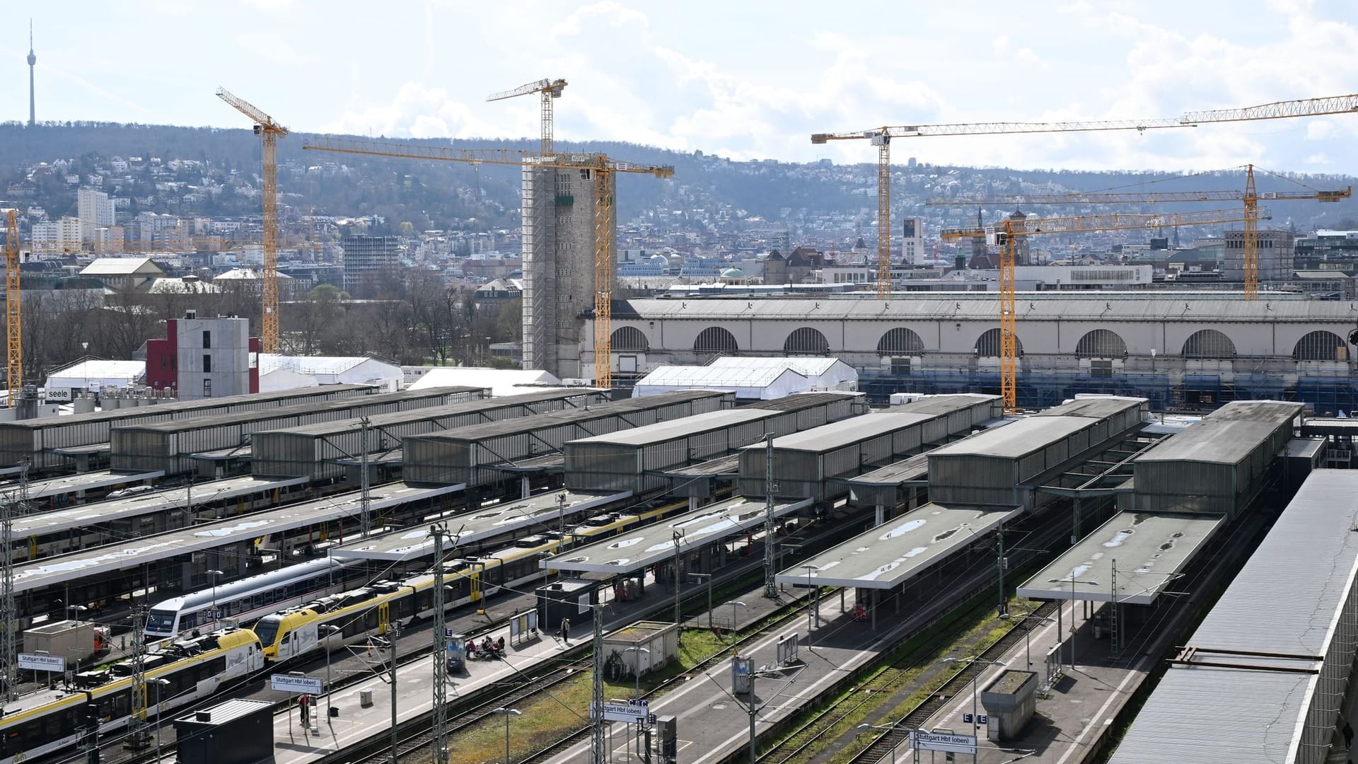 Baustelle Bahnprojekt Stuttgart 21 Baustelle Bahnprojekt Stuttgart 21