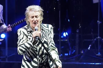 Rod Stewart: Am 14. Juni spielte die Rock-Legende ein Konzert in Leipzig.