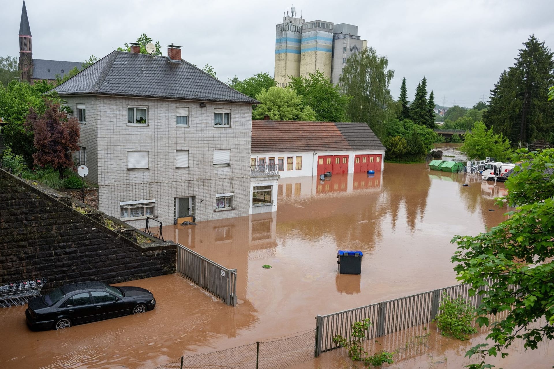 Hochwasser in Lebach