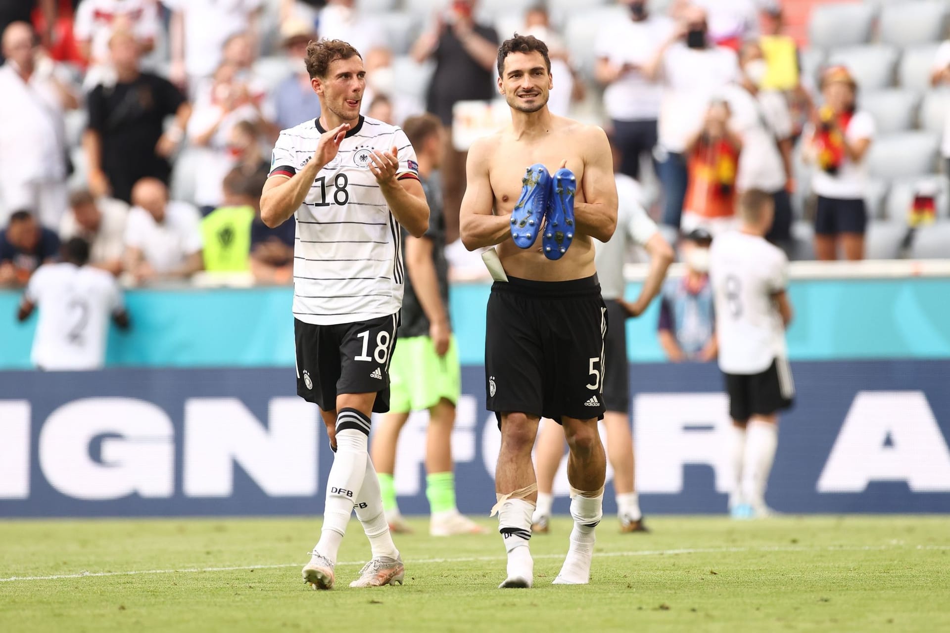 Goretzka und Hummels