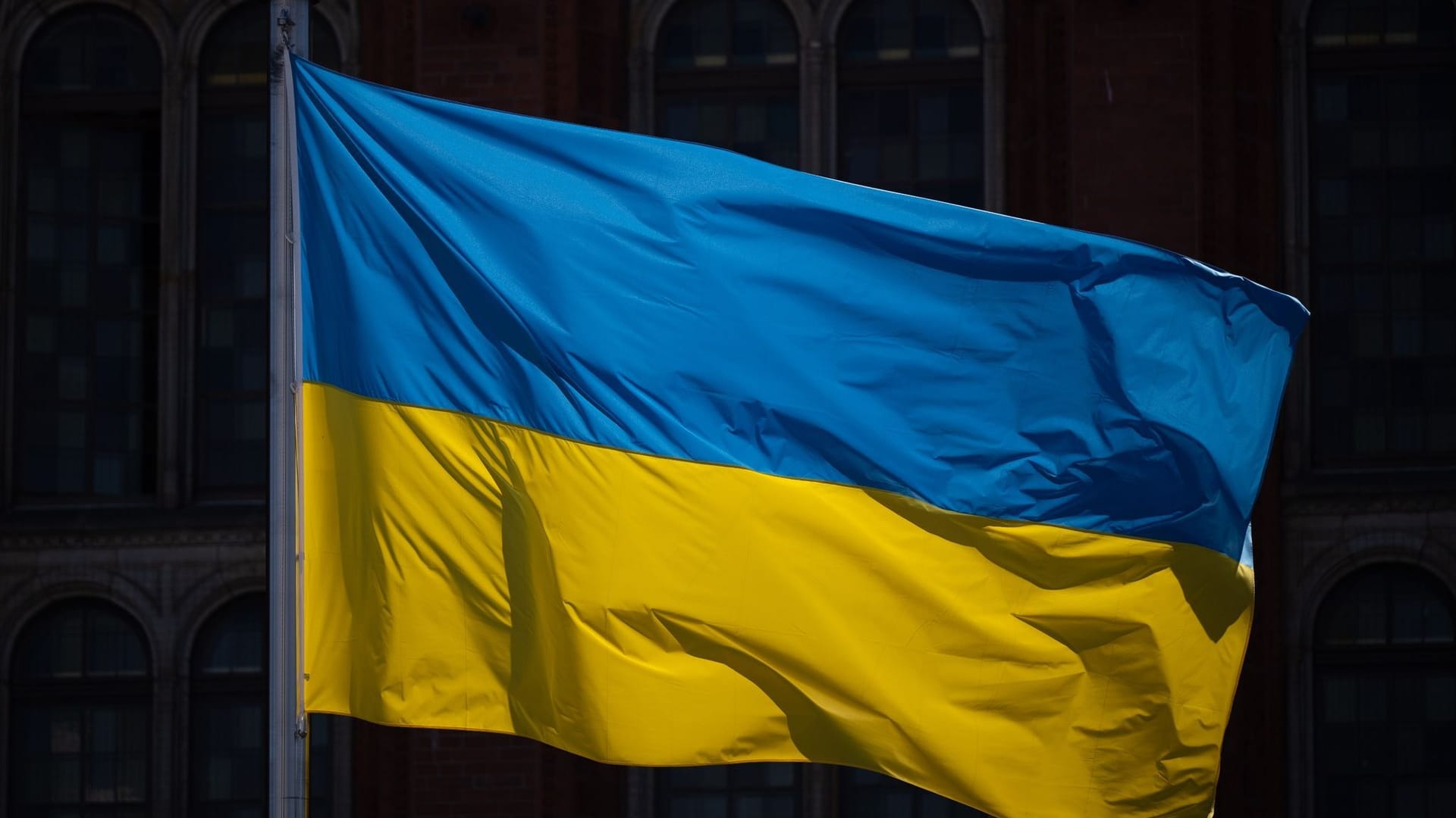 Ukraine Flagge