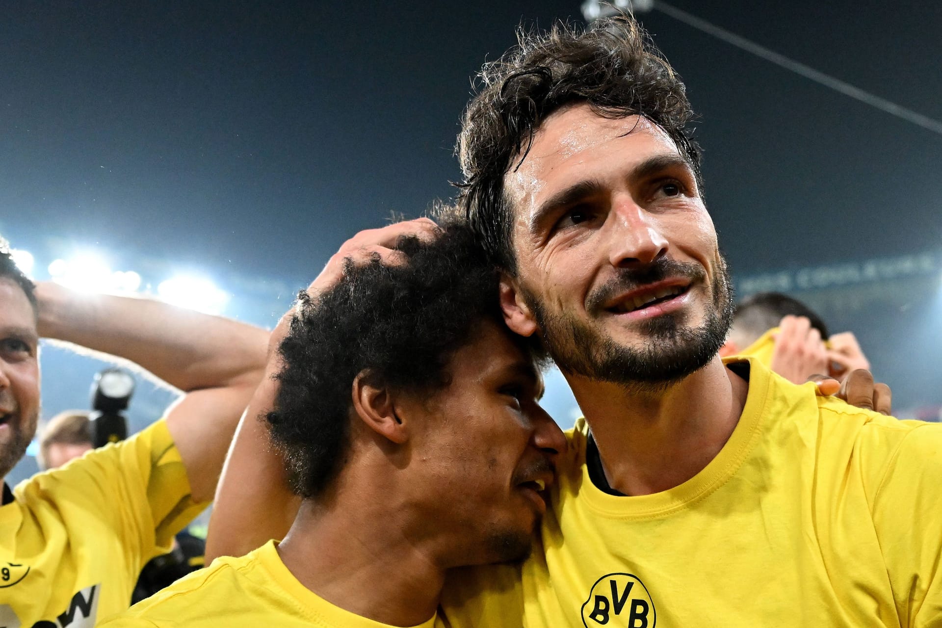 Mats Hummels (r.): Er wurde zum Spieler des Abends.