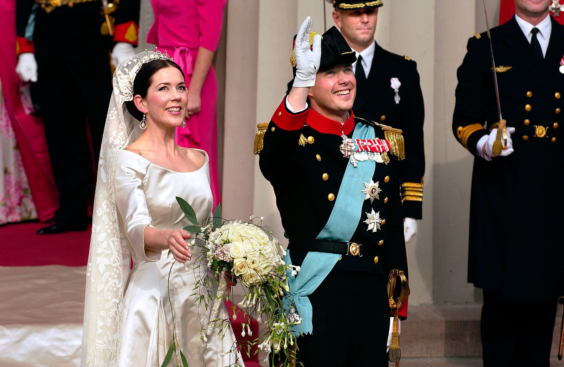 Königin Mary und König Frederik X. gaben sich am 14. Mai 2004 das Jawort.
