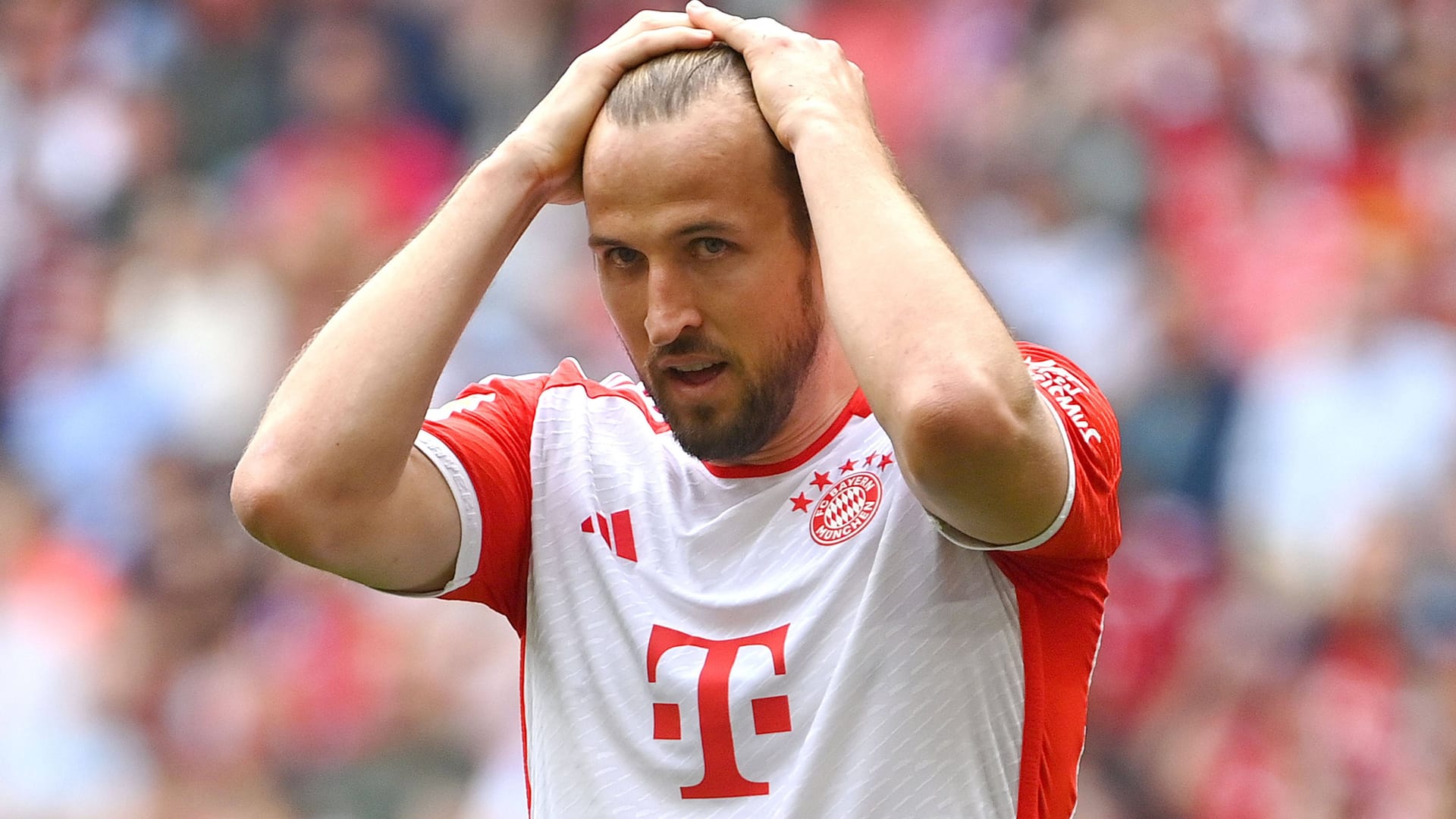 Zum Haare raufen: Bayern-Torjäger Harry Kane.