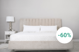 Top-Angebot: Die Testsieger-Matratze Sleep Balance TFK von Hn8 können Sie sich heute bei Lidl mit doppeltem Rabatt ganze 63 Prozent günstiger sichern. (Symbolbild)