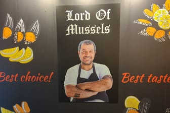 Die türkische Muschel-Kette "Lord of Mussels" in der Frankfurter Straße. Neben Muscheln gibt es auch Burger.