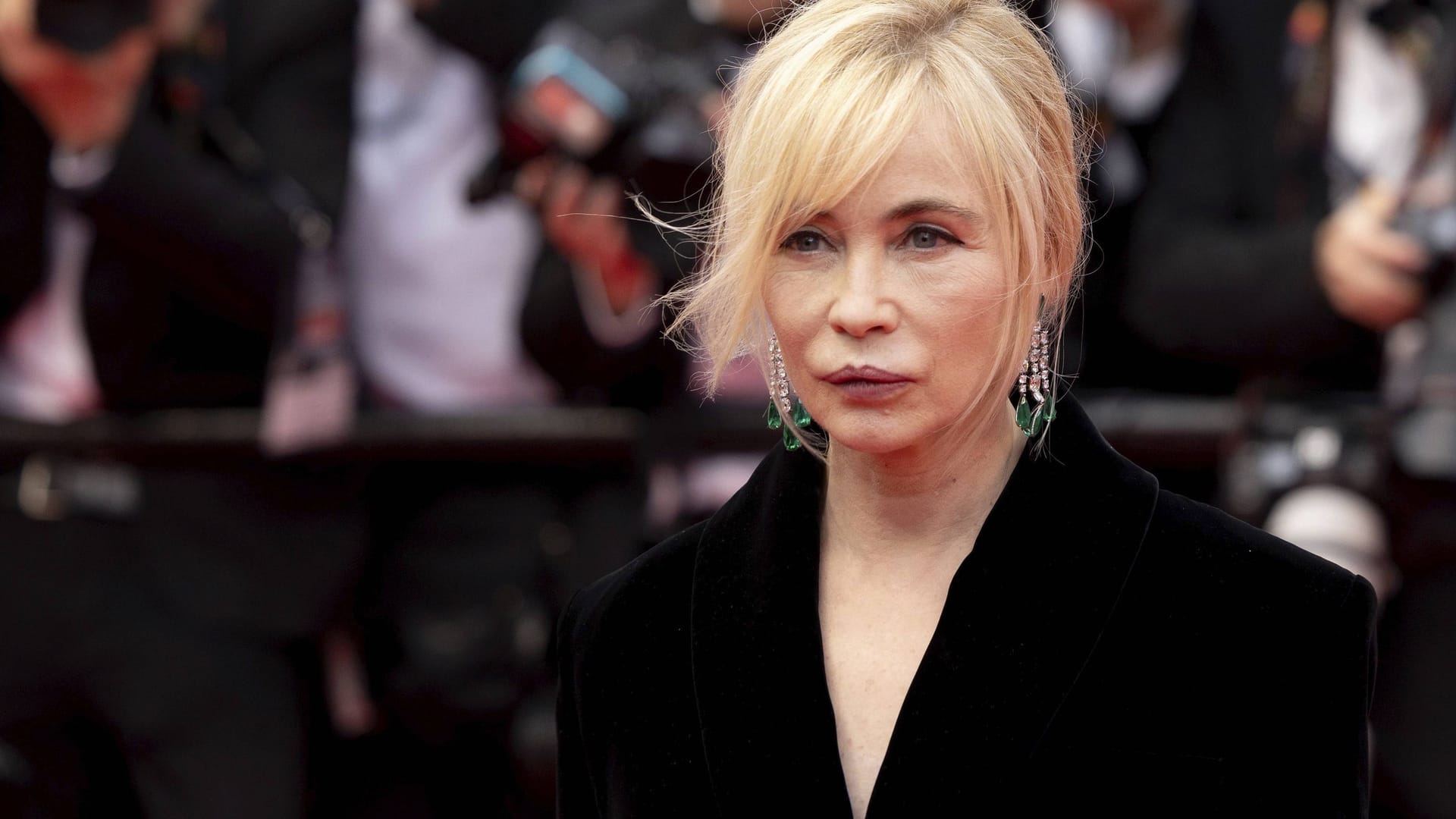 Emmanuelle Béart posiert beim Filmfest in Cannes.