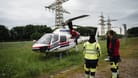 Hubschrauber der N-ERGIE (Symbolfoto): Ab Montag fliegt ein Heli tagelang immer wieder über Nürnberg.
