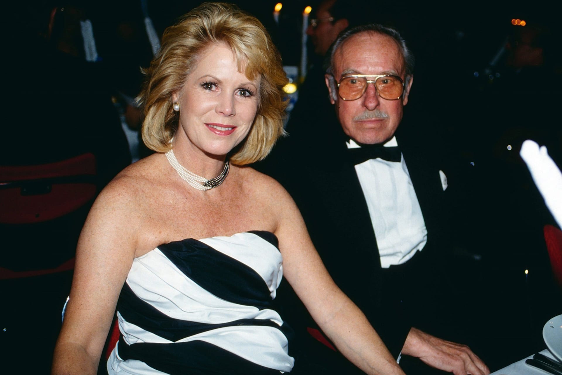 Das Ehepaar gemeinsam bei einer Veranstaltung 1998.