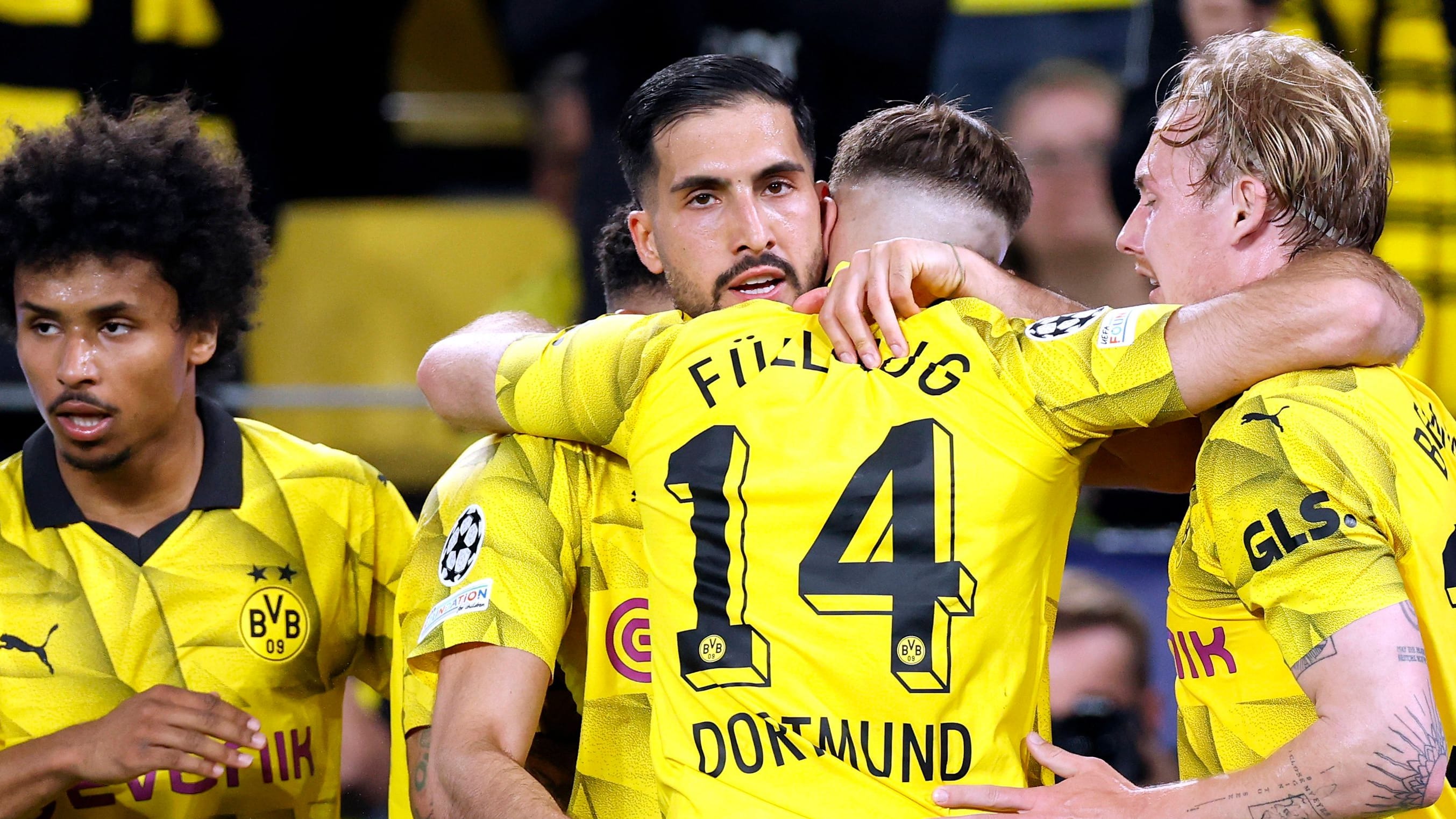 Champions League: So sehen Sie Dortmund gegen Paris Saint-Germain live