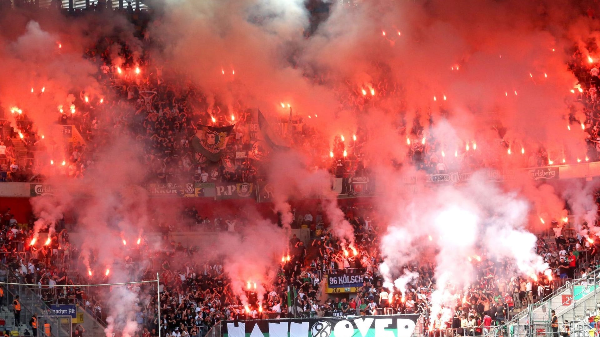 Fans von Hannover 96