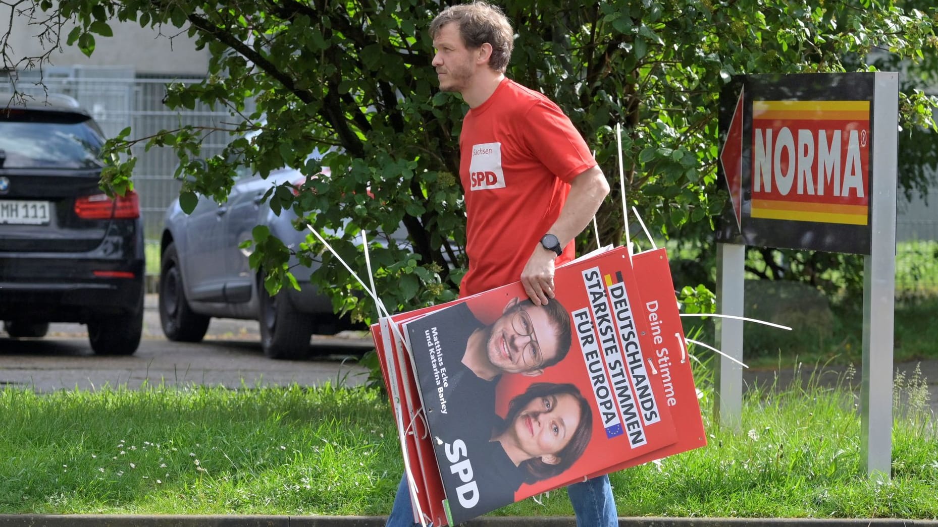 EU-ELECTION/GERMANY PROTEST