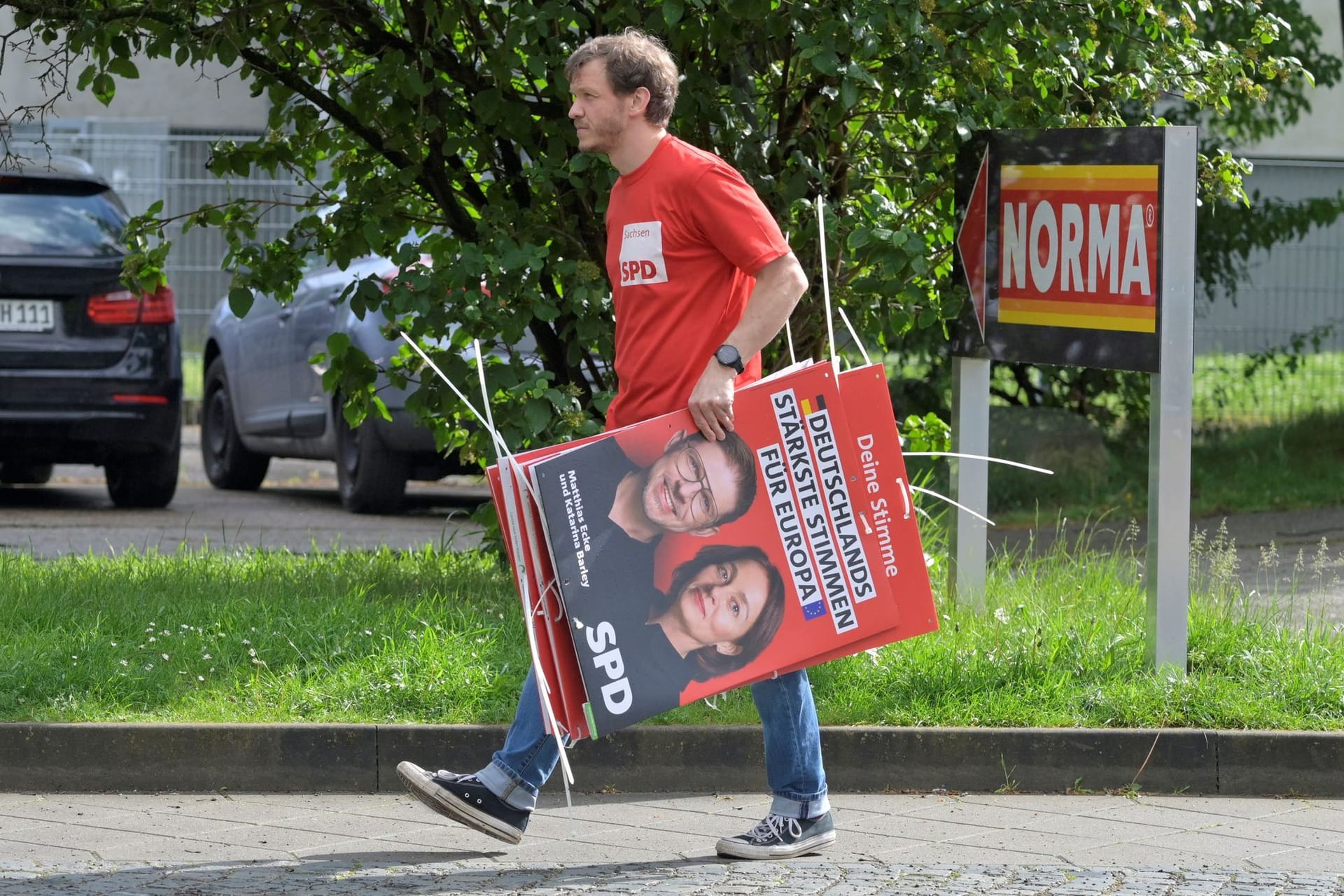 EU-ELECTION/GERMANY PROTEST