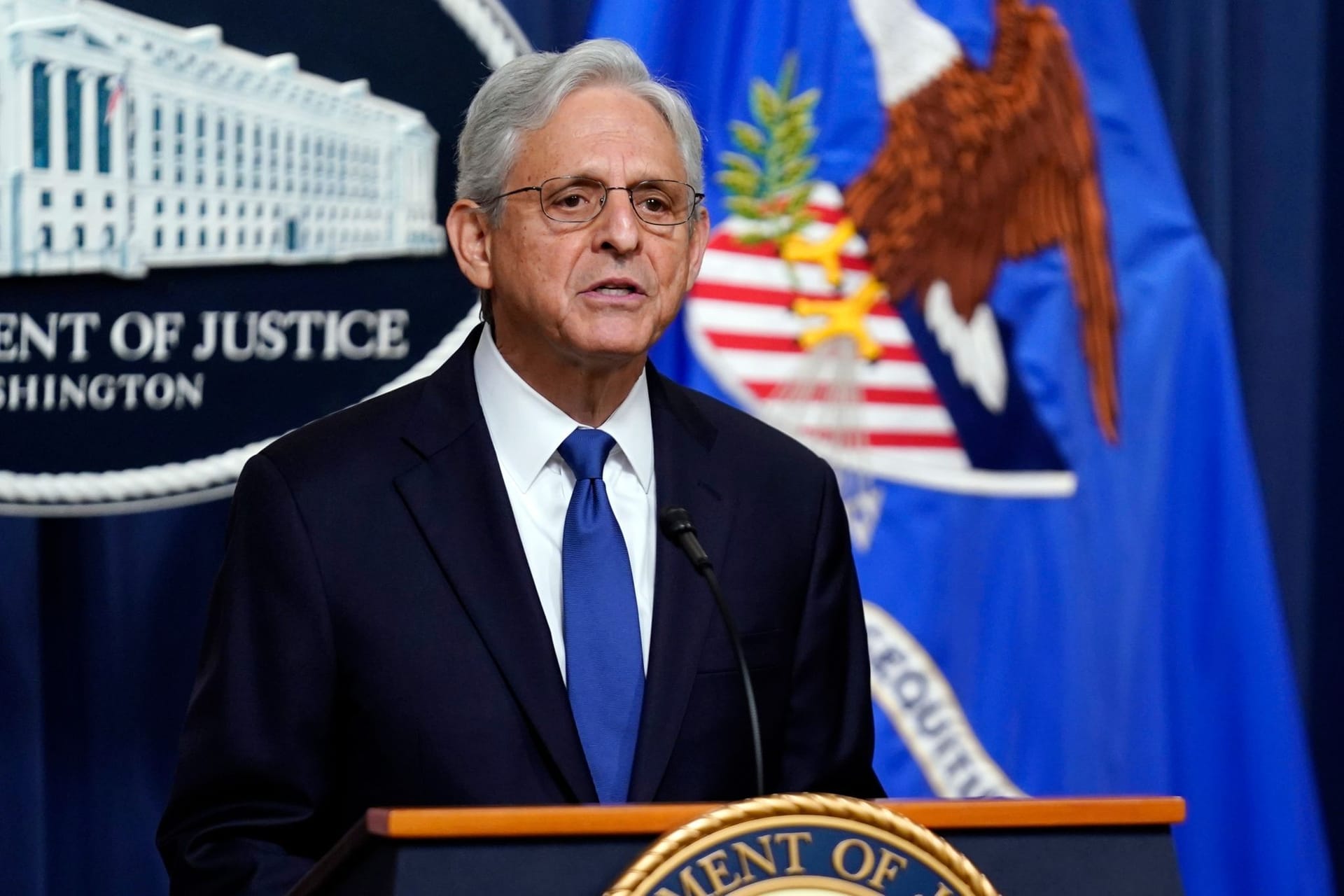 Justizminister Merrick Garland Justizminister Merrick Garland