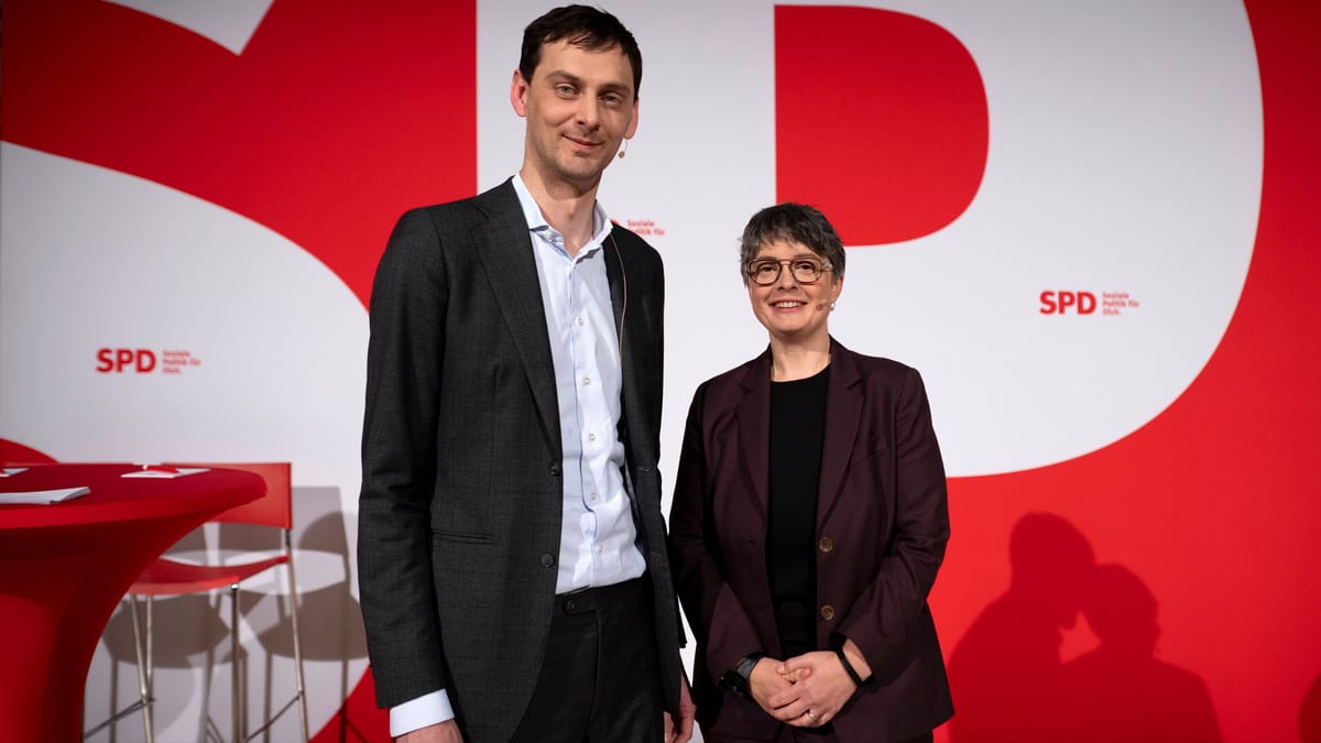 SPD Berlin: Martin Hikel und Nicola Böcker-Giannini werden ...