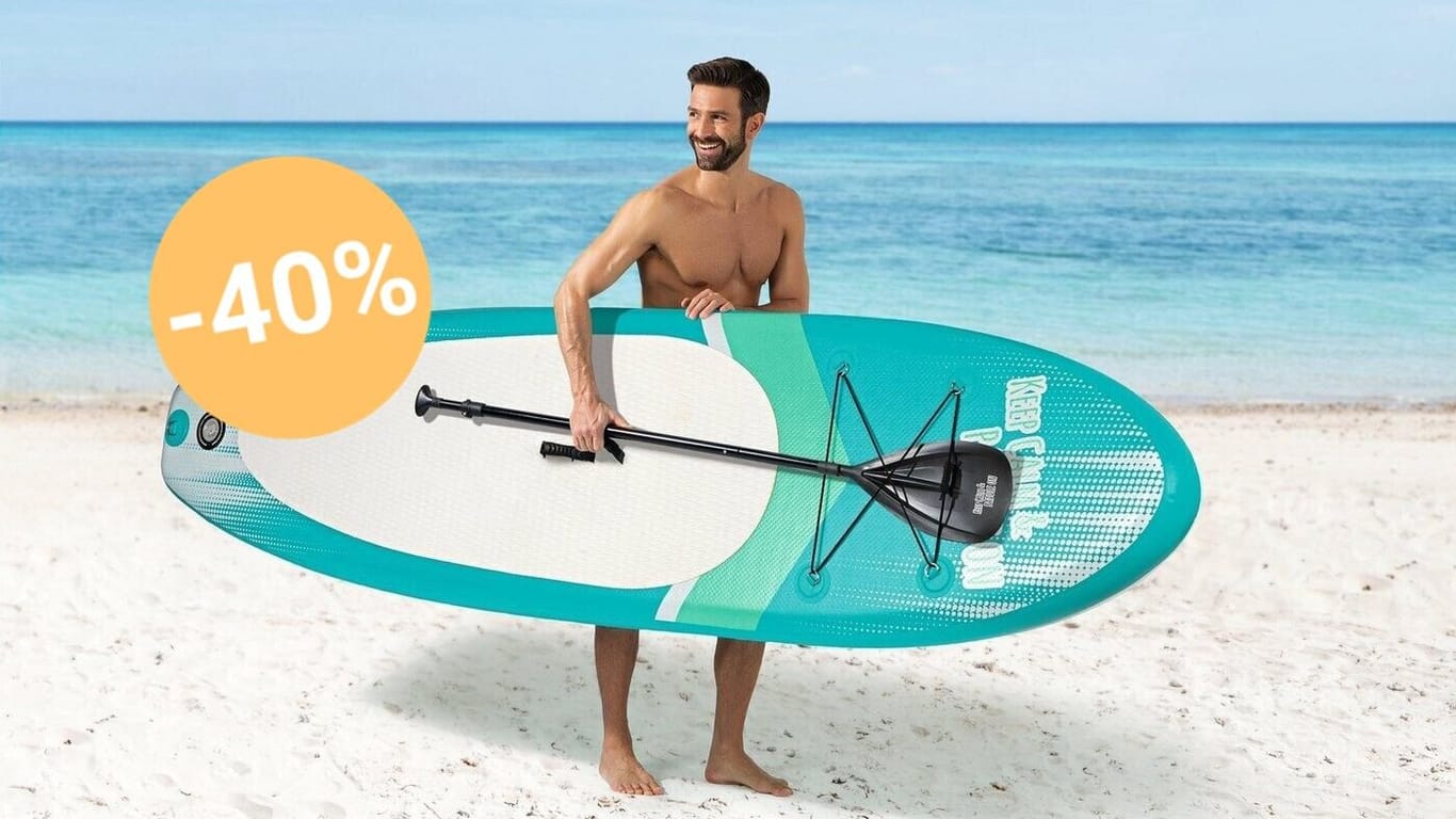 Angebot bei Lidl: Ergattern Sie heute ein besonders günstiges SUP-Board zum Top-Preis.