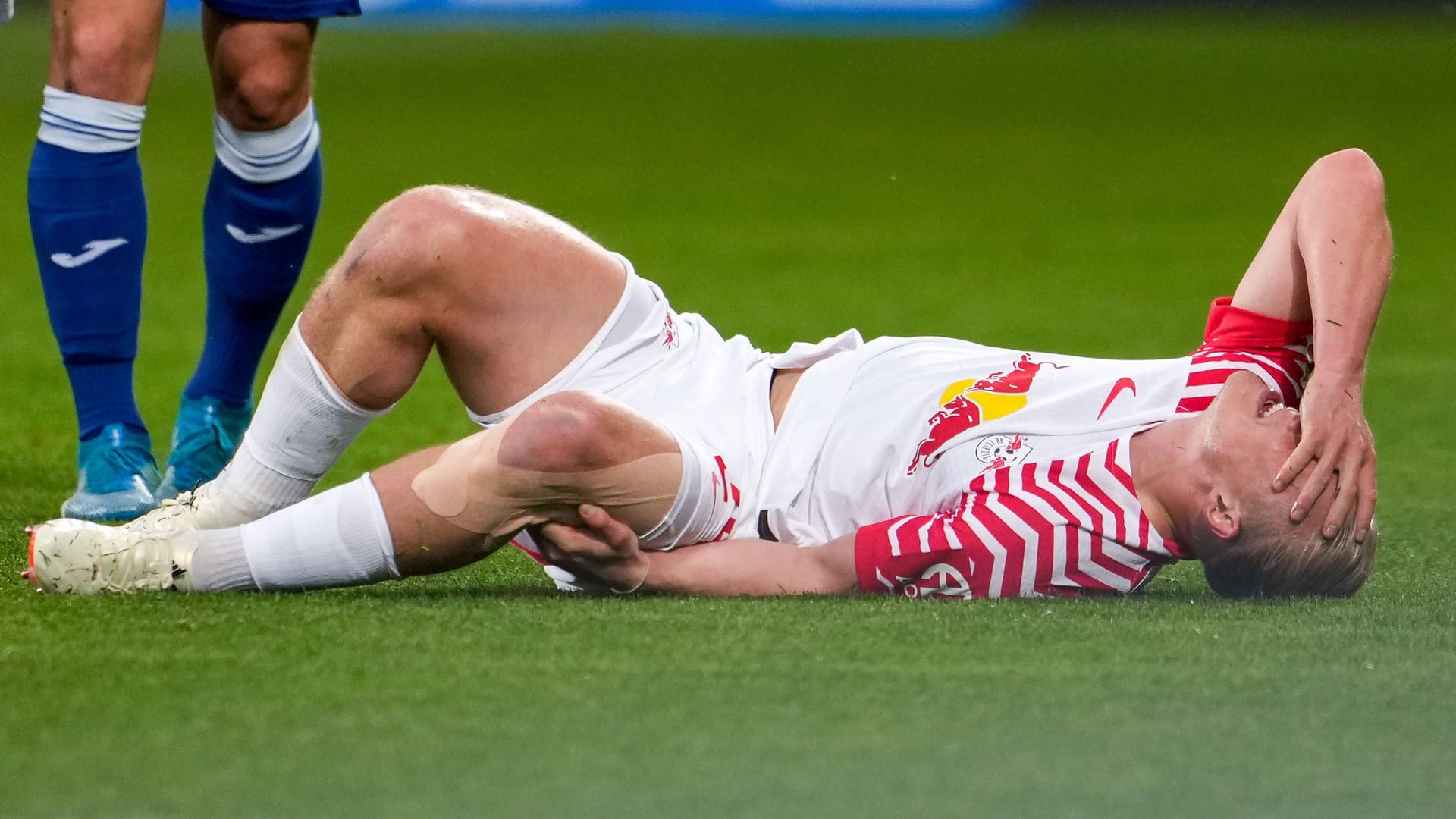 Xaver Schlager: Er verletzte sich in Hoffenheim.