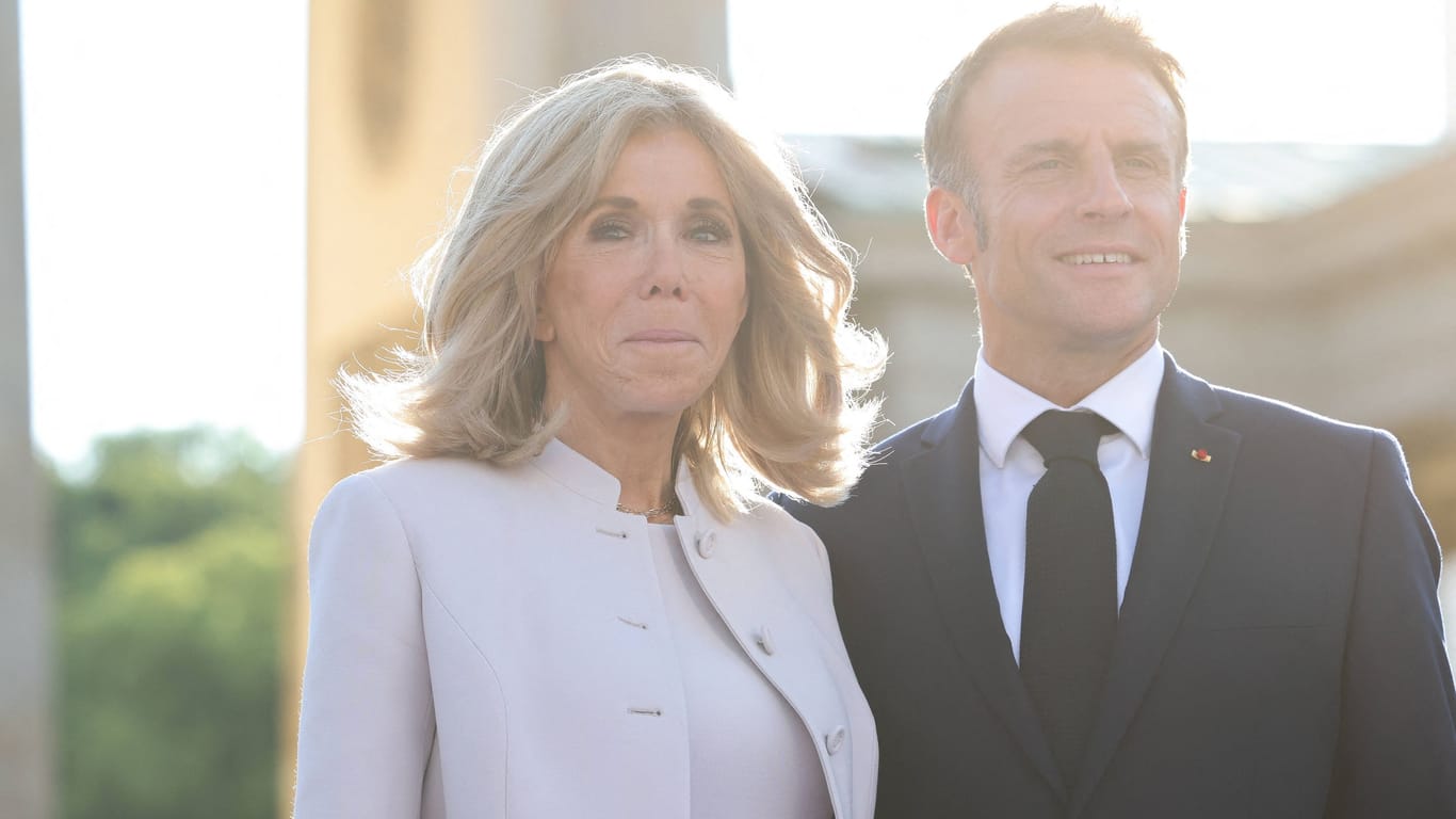 Emmanuel und Brigitte Macron: Das französische Politpaar auf Deutschlandbesuch.